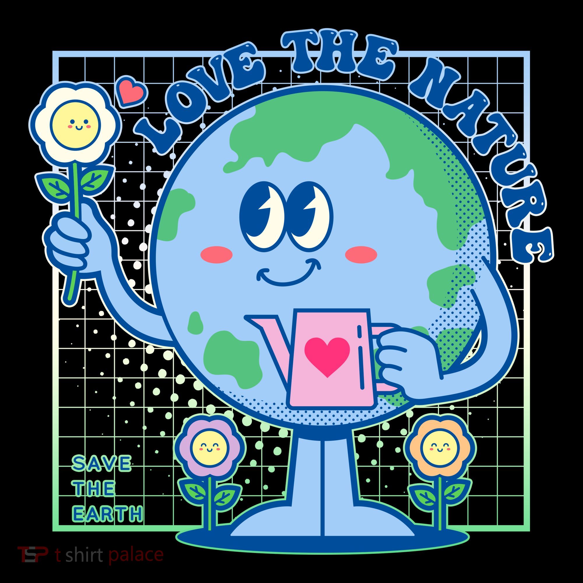 Cute Love The Nature Save The Earth Celebrate Earth Day Coffee Mug