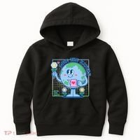 Cute Love The Nature Save The Earth Celebrate Earth Day Kids Hoodie thumb 0