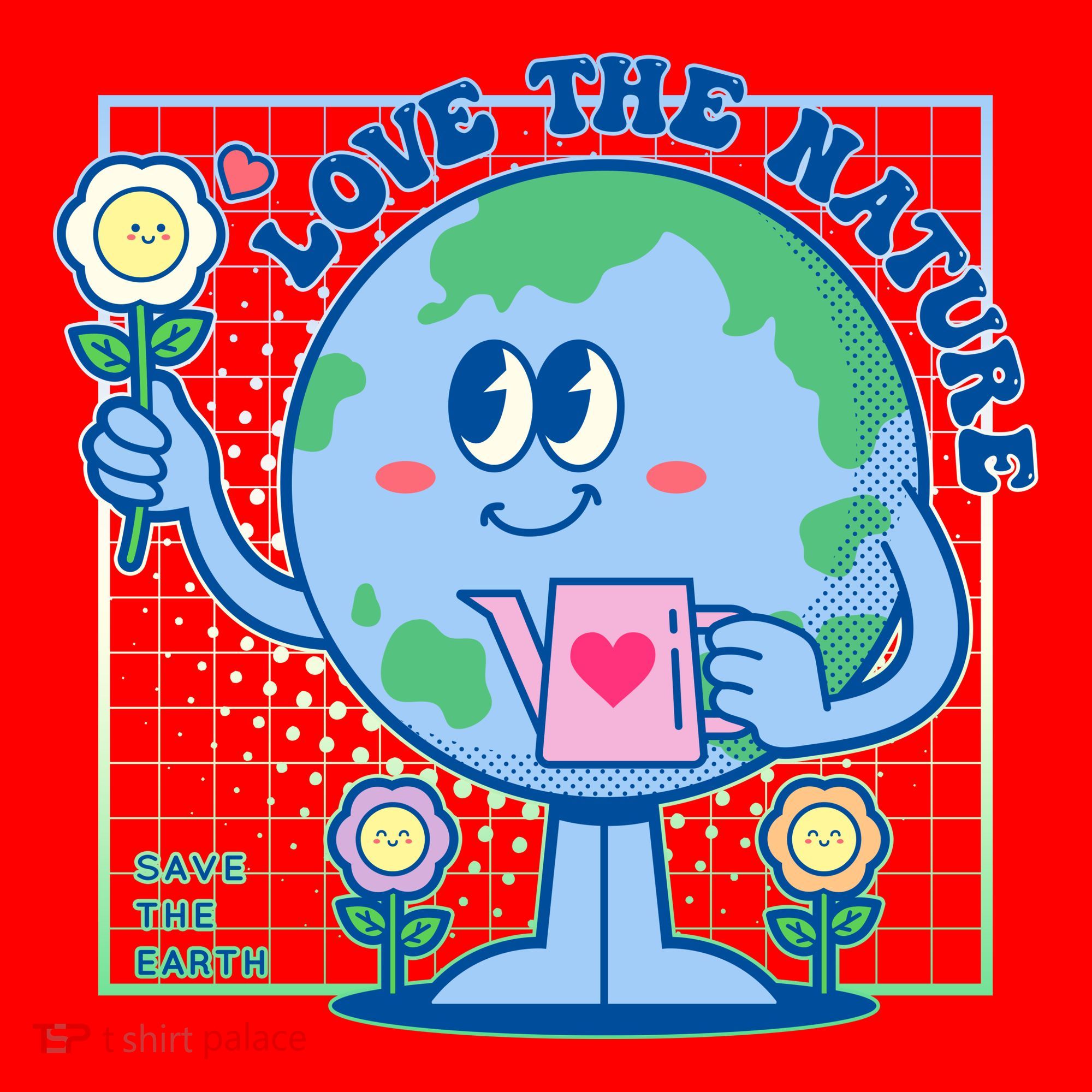 Cute Love The Nature Save The Earth Celebrate Earth Day Santa Hat