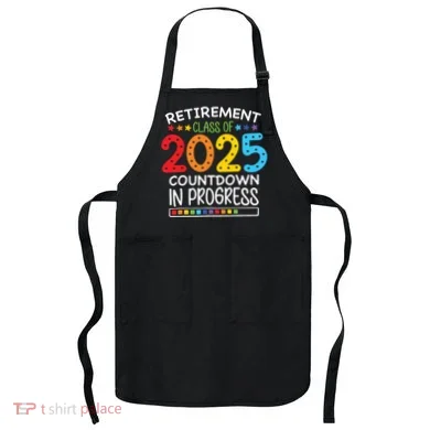 Countdown Loading Teacher Apron