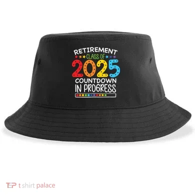 Countdown Loading Teacher Sustainable Bucket Hat