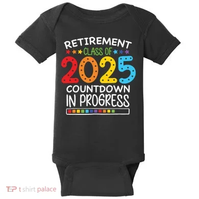 Countdown Loading Teacher Baby Bodysuit