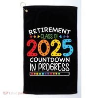 Countdown Loading Teacher Golf Towel thumb 0
