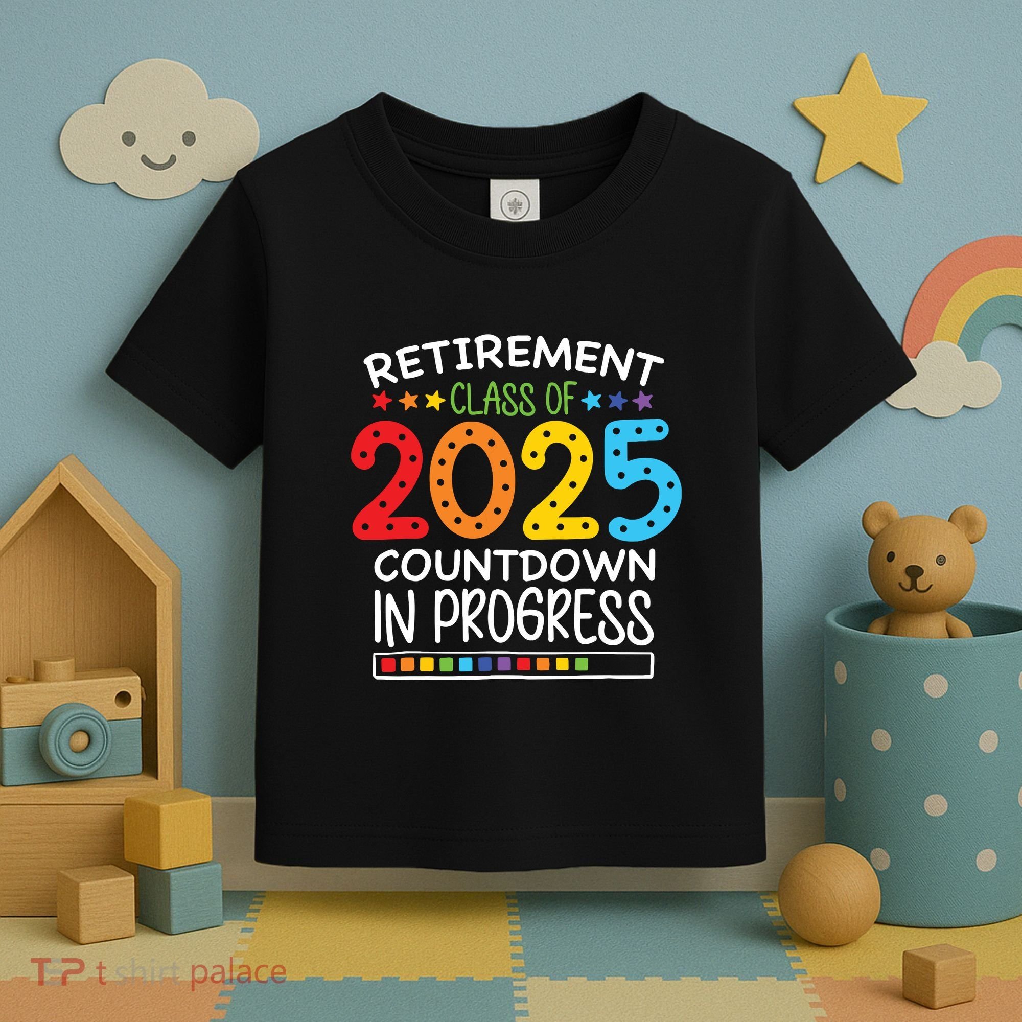 Countdown Loading Teacher Toddler T-Shirt