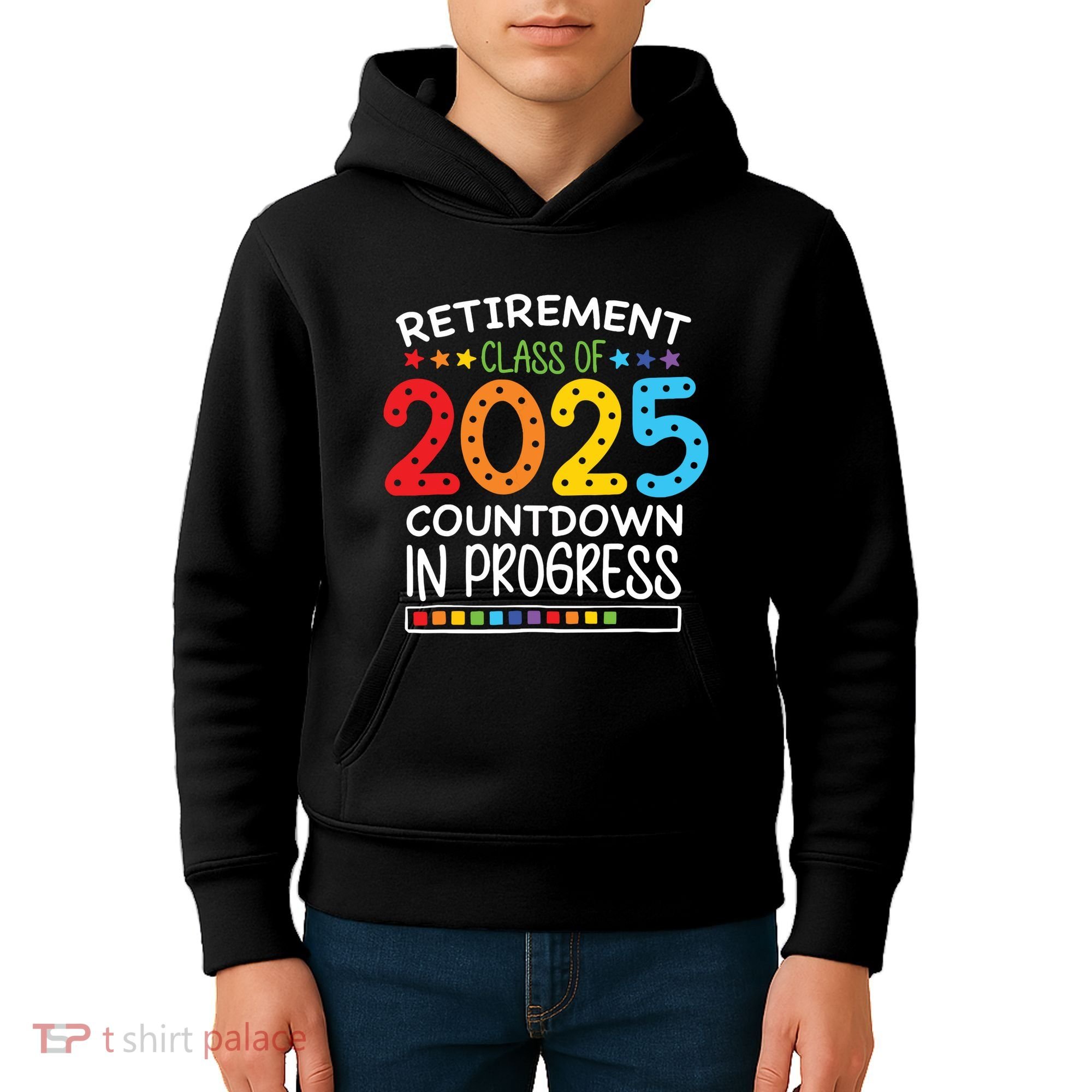 Countdown Loading Teacher Kids Hoodie