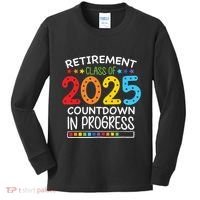 Countdown Loading Teacher Kids Long Sleeve Shirt thumb 0