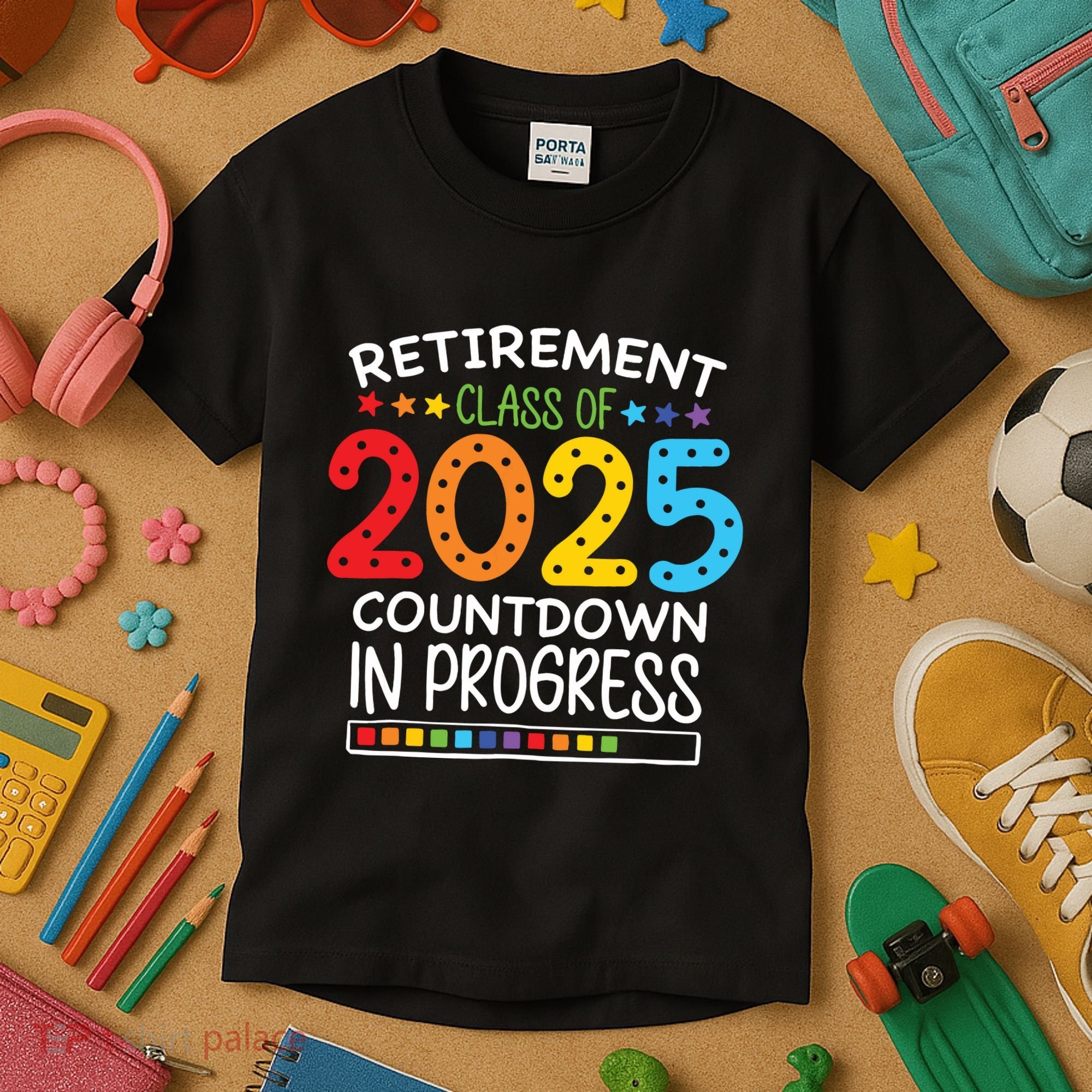 Countdown Loading Teacher Kids T-Shirt