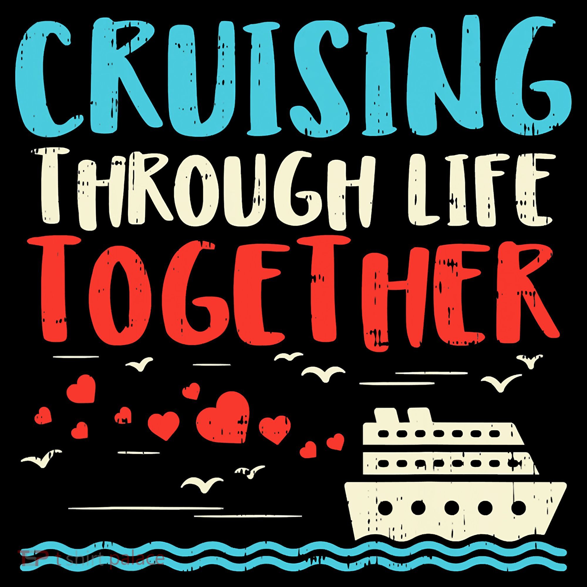 Cruising Life Together Anniversary Cruise Trip Coffee Mug