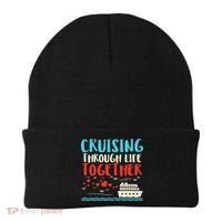 Cruising Life Together Anniversary Cruise Trip Beanie thumb 0