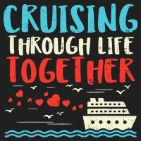 Cruising Life Together Anniversary Cruise Trip Beanie thumb 2
