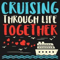 Cruising Life Together Anniversary Cruise Trip Visor thumb 3