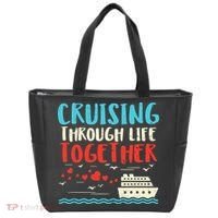 Cruising Life Together Anniversary Cruise Trip Tote Bag thumb 0
