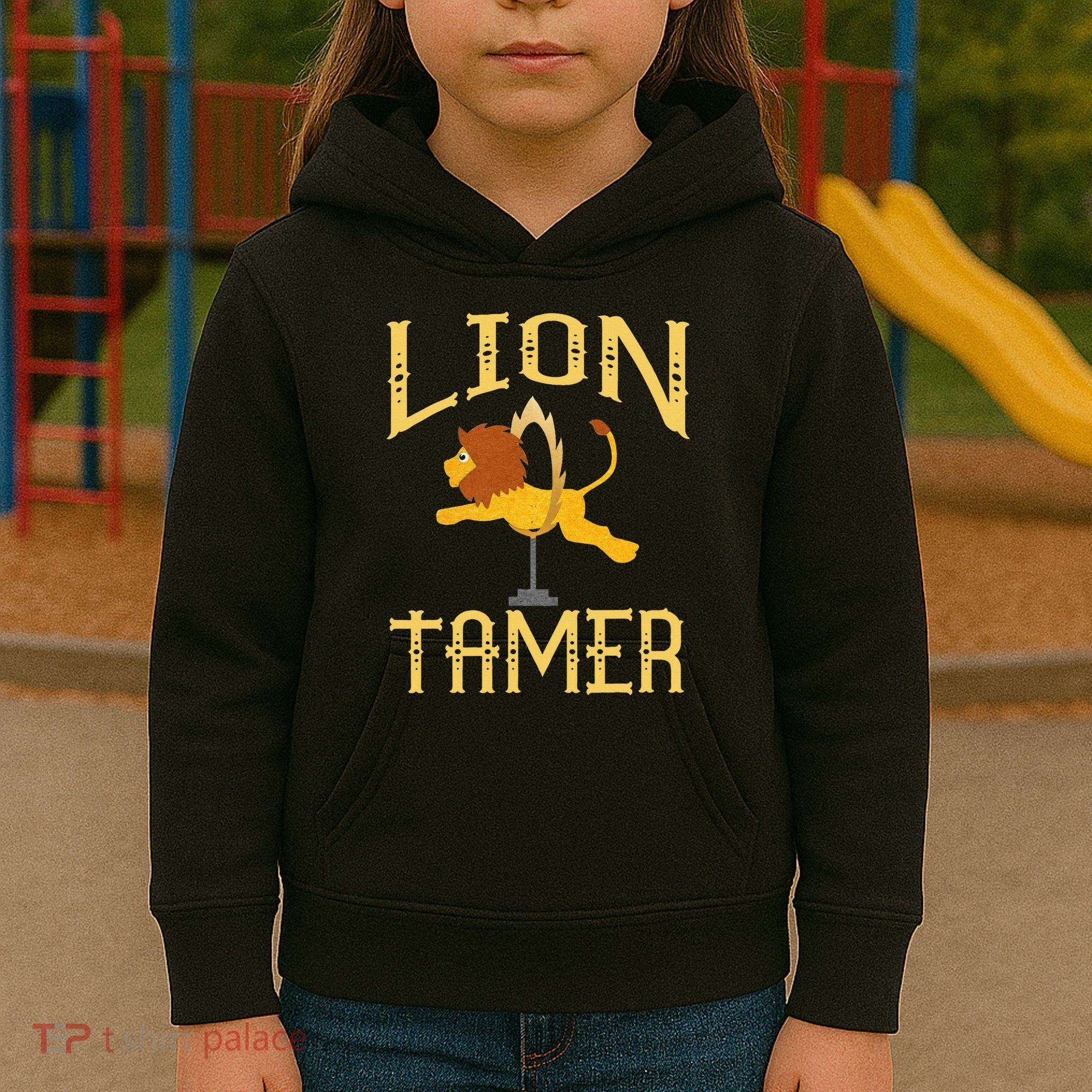 Circus Lion Tamer Lion Tamer Costume Kids Hoodie