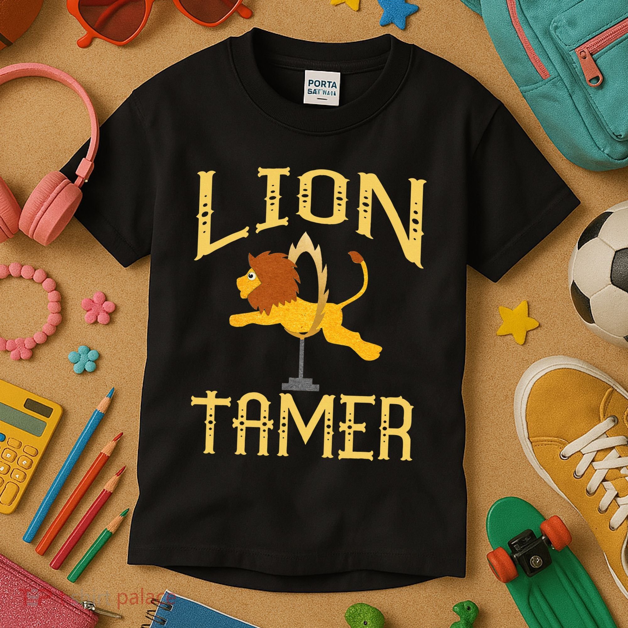 Circus Lion Tamer Lion Tamer Costume Kids T-Shirt
