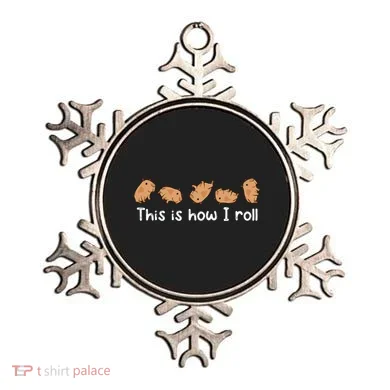 Capybara Lover This Is How I Roll Capybara Gift Ornament