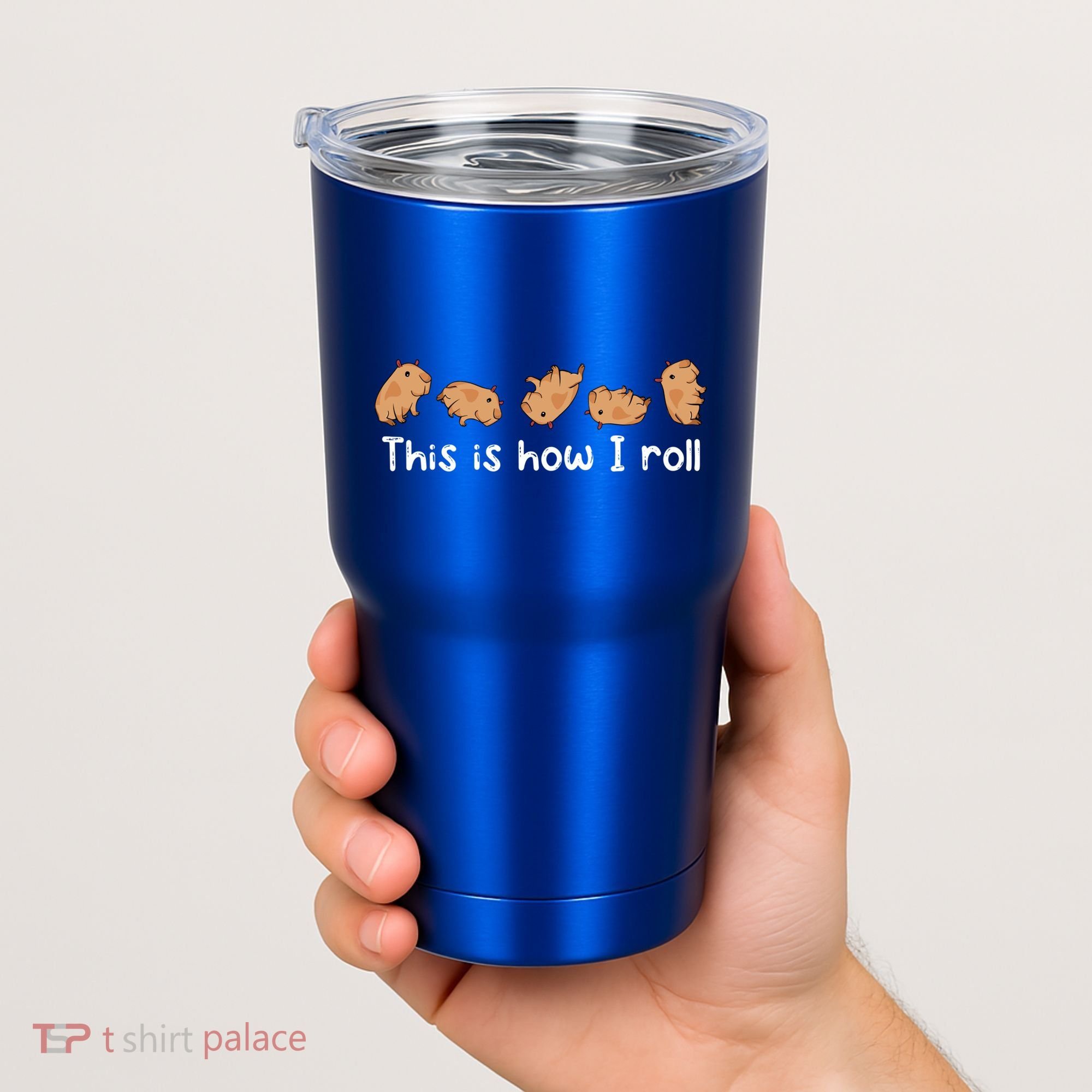 Capybara Lover This Is How I Roll Capybara Gift Tumbler