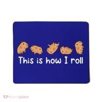 Capybara Lover This Is How I Roll Capybara Gift Mousepad thumb 0
