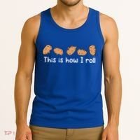 Capybara Lover This Is How I Roll Capybara Gift Tank Top thumb 3