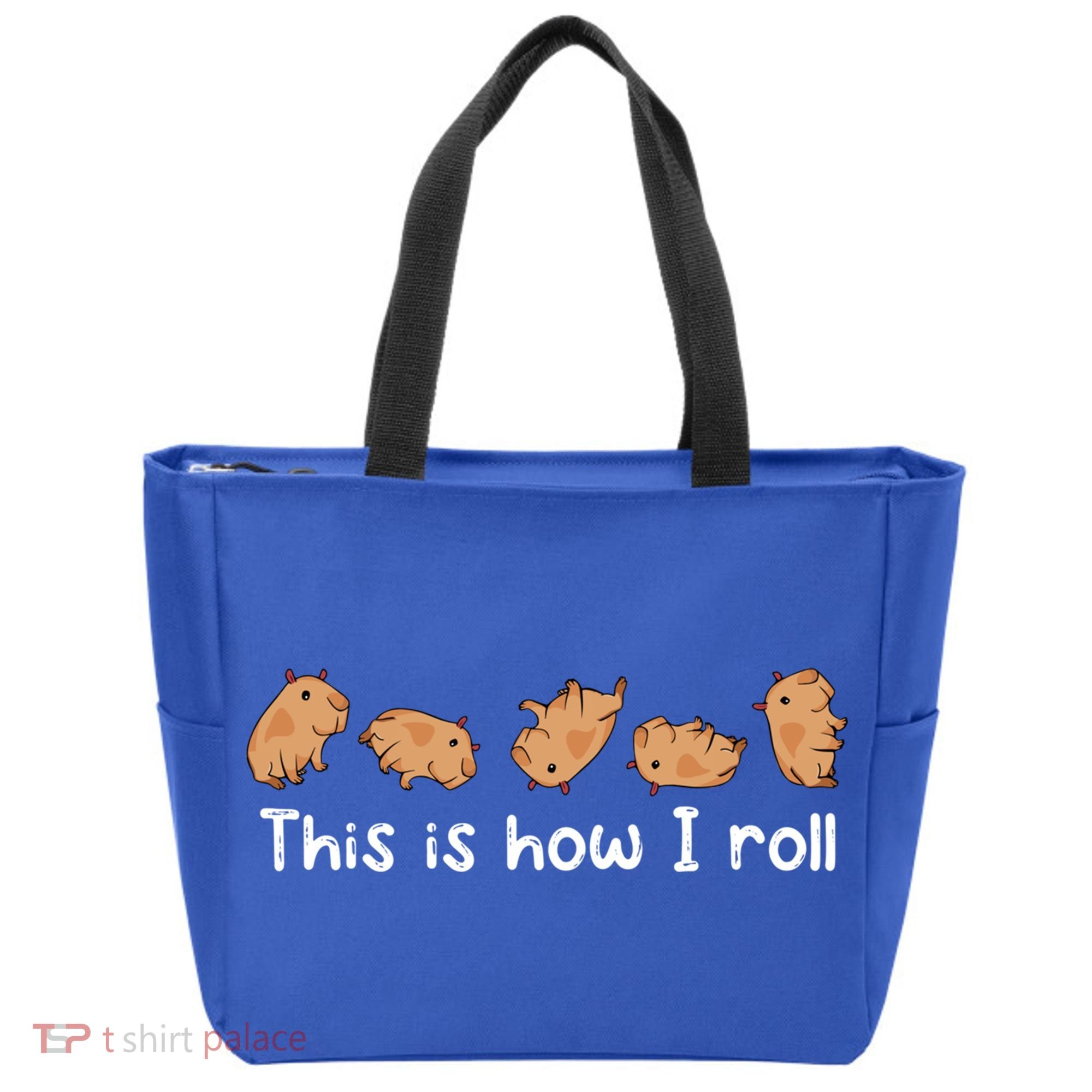 Capybara Lover This Is How I Roll Capybara Gift Tote Bag