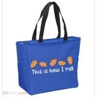 Capybara Lover This Is How I Roll Capybara Gift Tote Bag thumb 2