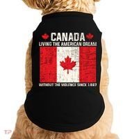 Canada Living The American Dream Without The Violence Since 1867 Doggie Tank thumb 0
