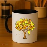 Cat Lover Tree Cute Coffee Mug thumb 4