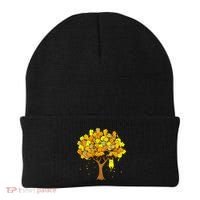 Cat Lover Tree Cute Beanie thumb 0