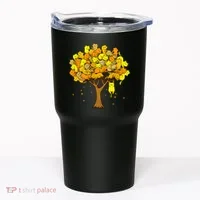 Cat Lover Tree Cute Tumbler thumb 0