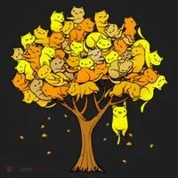 Cat Lover Tree Cute Tumbler thumb 3