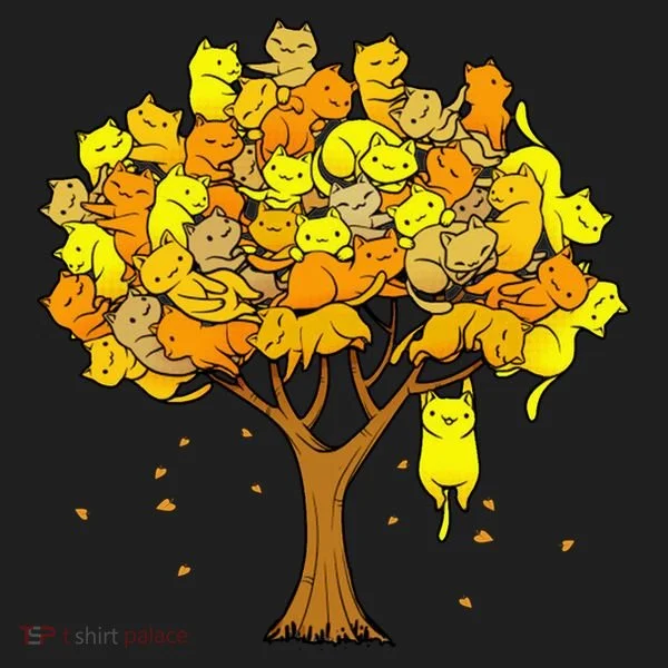 Cat Lover Tree Cute Tumbler