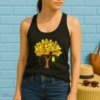 Cat Lover Tree Cute Women's Tank Top thumb 2