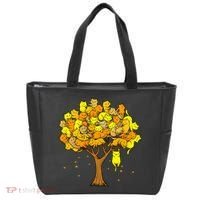 Cat Lover Tree Cute Tote Bag thumb 0