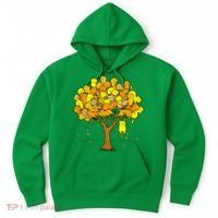 Cat Lover Tree Cute Hoodie thumb 0