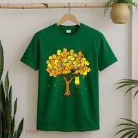 Cat Lover Tree Cute T-Shirt thumb 2
