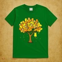 Cat Lover Tree Cute T-Shirt thumb 5