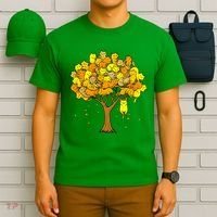 Cat Lover Tree Cute T-Shirt thumb 6