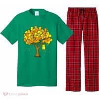 Cat Lover Tree Cute Pajama Set thumb 0