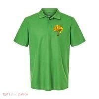Cat Lover Tree Cute Polo thumb 0