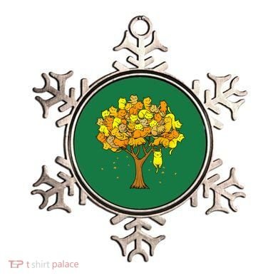 Cat Lover Tree Cute Ornament