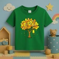 Cat Lover Tree Cute Toddler T-Shirt thumb 3