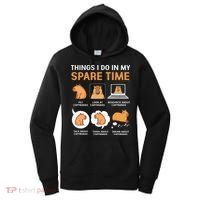Capybara Lover Things I Do In My Spare Time Women's Hoodie thumb 0