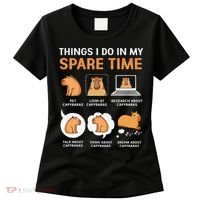 Capybara Lover Things I Do In My Spare Time Women's T-Shirt thumb 0