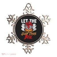 Crawfish Let The Good Time Boil Southern Funny Humor Sayings Ornament thumb 0