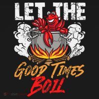 Crawfish Let The Good Time Boil Southern Funny Humor Sayings Ornament thumb 1