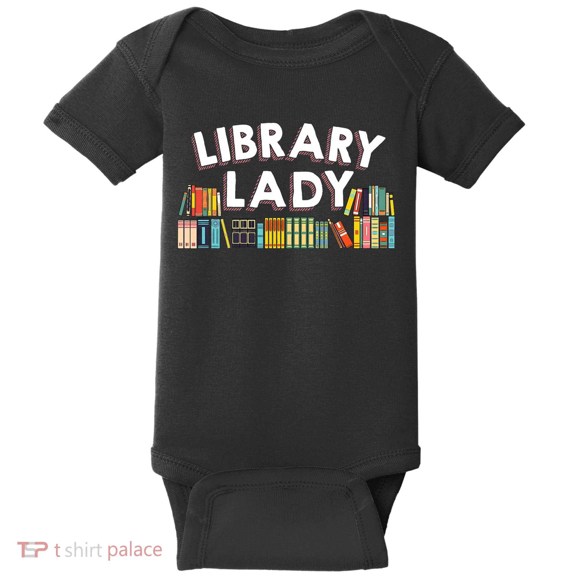 Cool Librarian Themed Art For Women Library Worker Baby Bodysuit