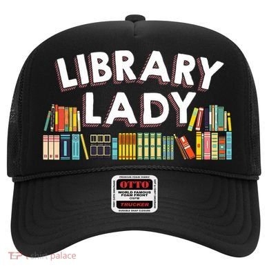 Cool Librarian Themed Art For Women Library Worker Hat