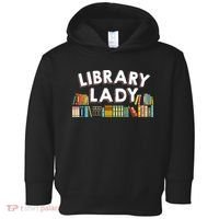Cool Librarian Themed Art For Women Library Worker Toddler Hoodie thumb 0