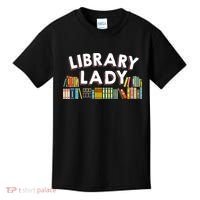 Cool Librarian Themed Art For Women Library Worker Kids T-Shirt thumb 0