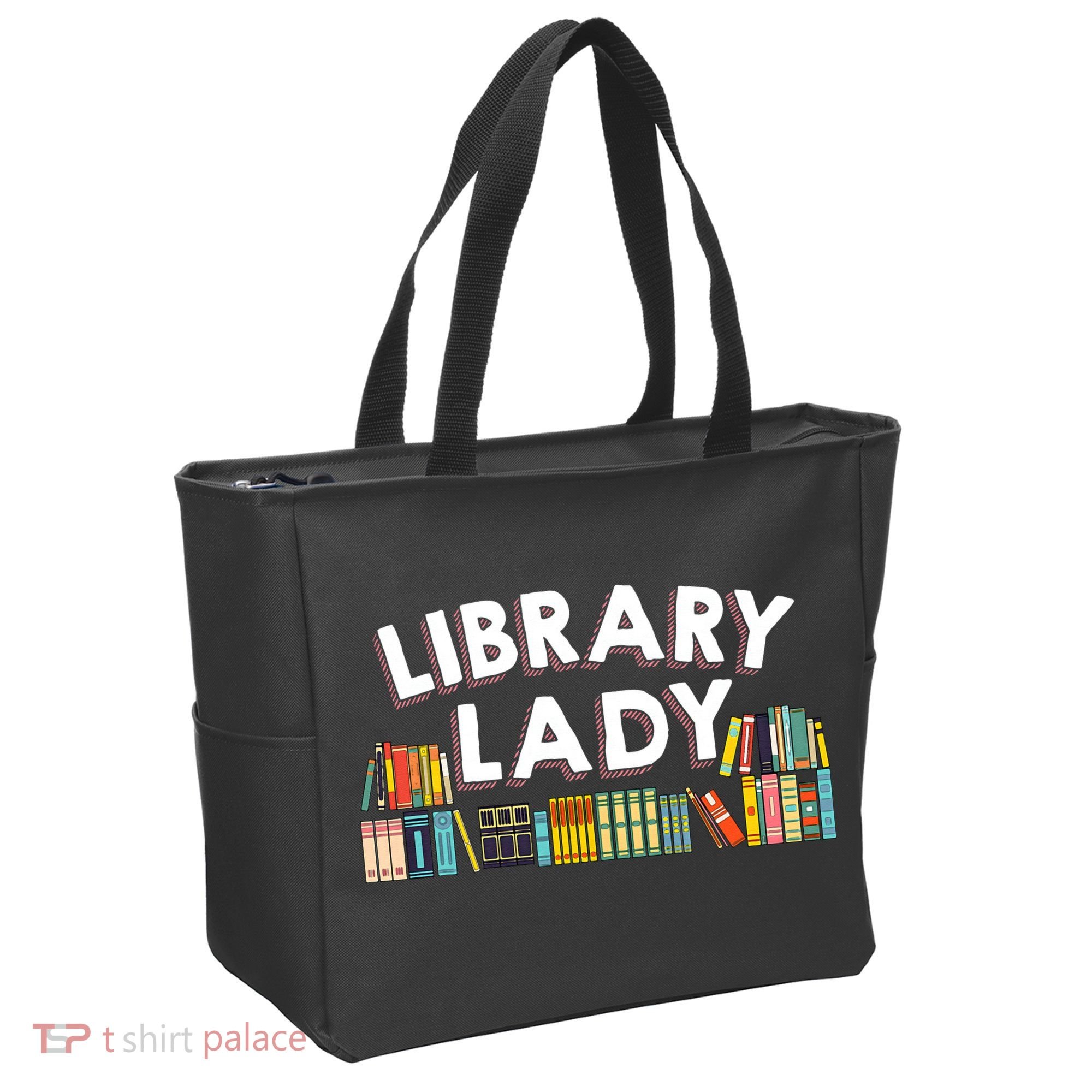 Cool Librarian Themed Art For Women Library Worker Tote Bag