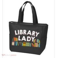 Cool Librarian Themed Art For Women Library Worker Tote Bag thumb 3